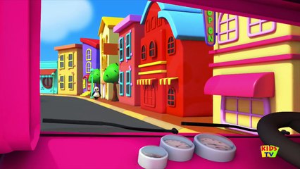 Bao Panda | the wheels on the bus go round and round | 3d nursery rhymes