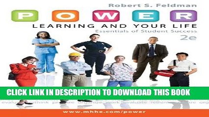 [PDF] P.O.W.E.R. Learning and Your Life: Essentials of Student Success Full Online