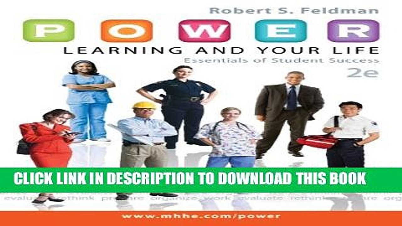 [PDF] P.O.W.E.R. Learning and Your Life: Essentials of Student Success Full Online