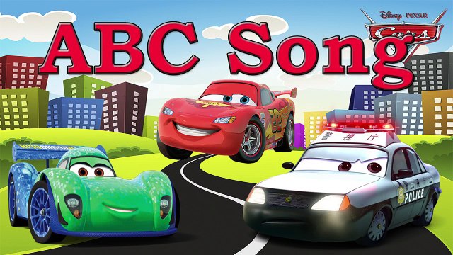 Cars Toys Lightning McQueen Cartoons ABC Song Alphabet Songs ABCD Songs for Children