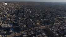 Imagens de drones mostram Aleppo em ruínas