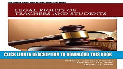 [PDF] Legal Rights of Teachers and Students (3rd Edition) (The Allyn   Bacon Educational