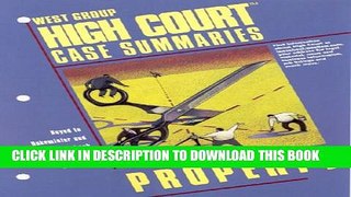 [PDF] Property West Group High Court Case Summaries Full Online
