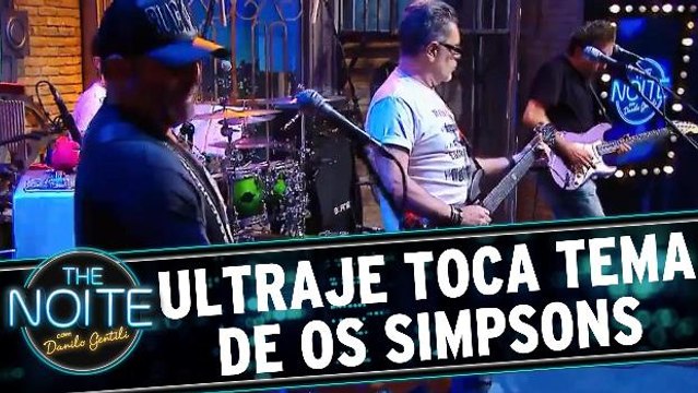 Ultraje toca música tema de Os Simpsons