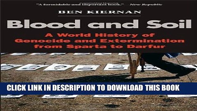 [PDF] Blood and Soil: A World History of Genocide and Extermination from Sparta to Darfur Full