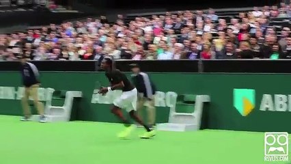tennis tricks shots master sports bloopers
