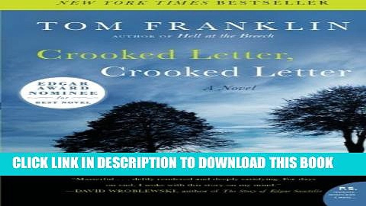 [PDF] Crooked Letter, Crooked Letter [Full Ebook]