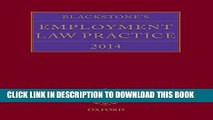 [PDF] Blackstone s Employment Law Practice 2014 Popular Online