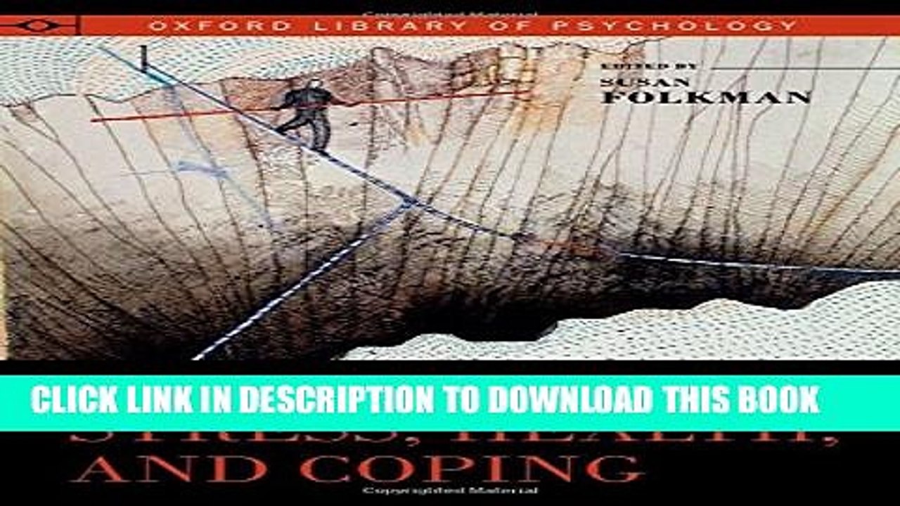 [PDF] The Oxford Handbook of Stress, Health, and Coping (Oxford Library of Psychology) Full
