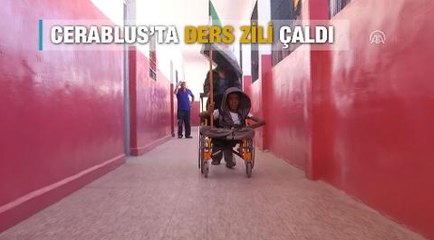 Cerablus'ta ders zili çaldı