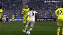 Amazing and wonderful rabona goal with Lucas Moura (Fifa 15 version)