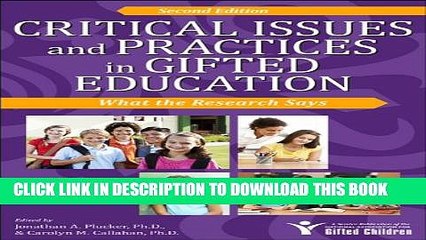 [PDF] Critical Issues and Practices in Gifted Education, 2E: What the Research Says Full Collection