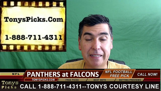 Atlanta Falcons vs. Carolina Panthers Free Pick Prediction NFL Pro Football Odds Preview 10-2-2016