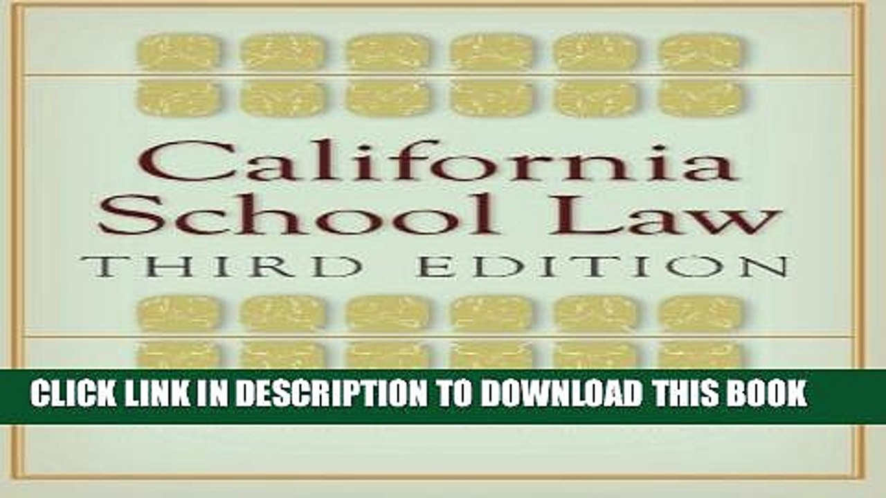 [PDF] California School Law: Third Edition Popular Colection