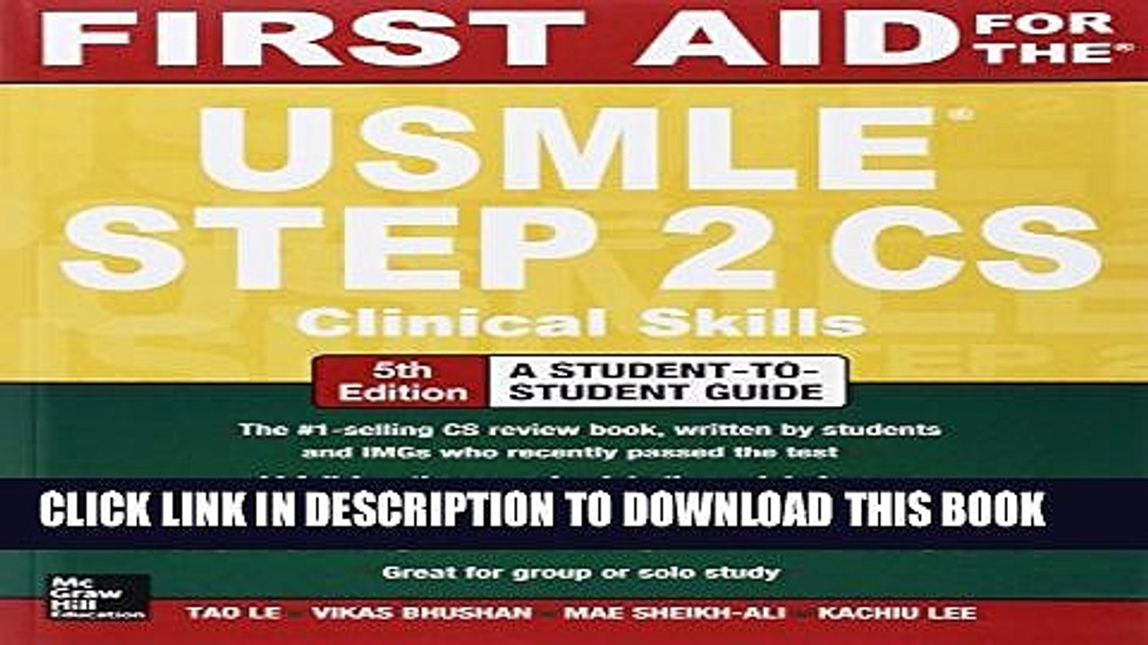 [PDF] First Aid for the USMLE Step 2 CS Full Colection