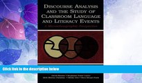 Big Deals  Discourse Analysis and the Study of Classroom Language and Literacy Events: A