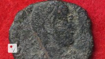 Ancient Roman Coins Found Buried Under Japanese Castle