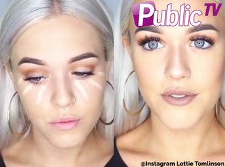Une leçon de contouring by Lottie Tomlinson !