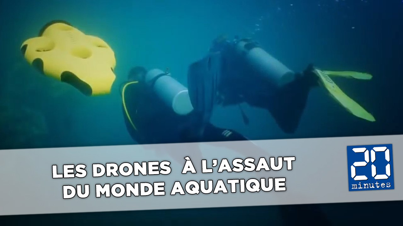 Après les drones aériens, les drones aquatiques