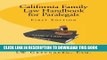 [PDF] California Family Law Handbook for Paralegals Popular Colection