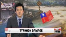 Another storm headed for typhoon-stricken Taiwan