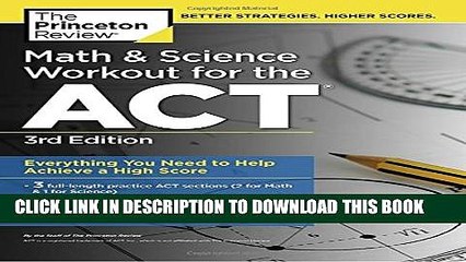[PDF] Math and Science Workout for the ACT, 3rd Edition (College Test Preparation) Full Collection