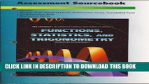 [PDF] UCSMP FUNCTIONS STATISTICS   TRIG ASSESSMENT SOURCEBOOK 2ND EDITION Popular Collection