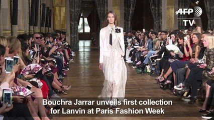 Bouchra Jarrar unveils first collection for Lanvin