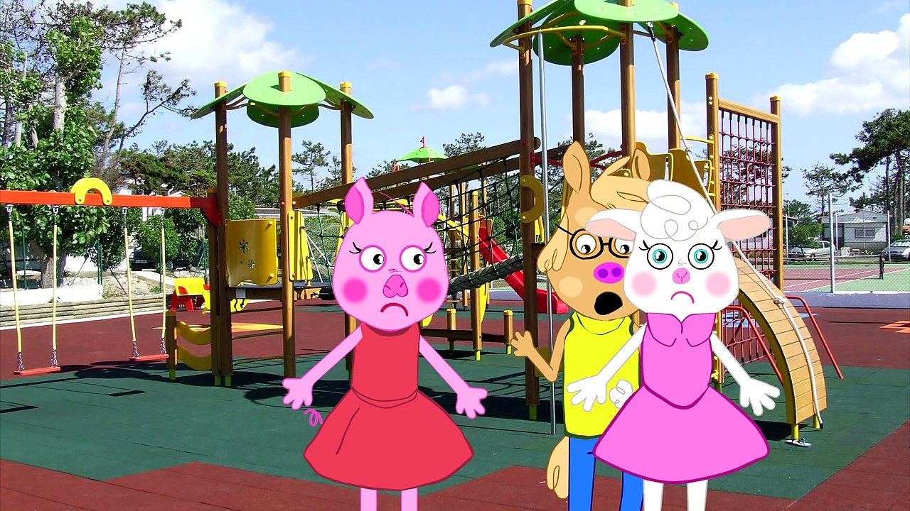 ГУБКА ЗАСТУКАЛ ПЕППУ С ПЕДРО! Свинка Мультфильм Пеппа на русском Новые Серии