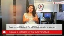 Başak burcu 26 Eylül - 2 Ekim 2016 haftası neler yaşayacak?