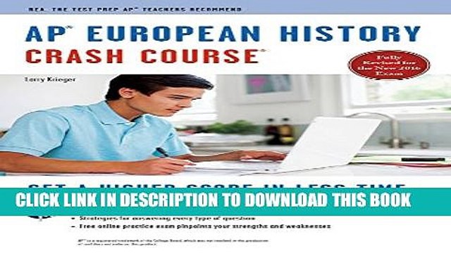 [PDF] APÂ® European History Crash Course Book + Online (Advanced Placement (AP) Crash Course) Full