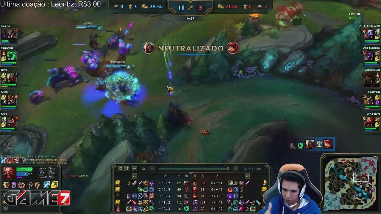 VRAUNÁLISE #2&3  GRAGAS & MAIN SUP    LEAGUE OF LEGENDS - YouTube