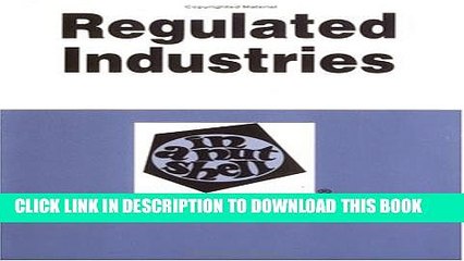 [PDF] Regulated Industries in a Nutshell (Nutshell Series) Popular Colection