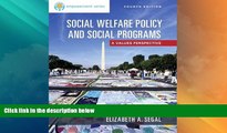 Big Deals  Empowerment Series: Social Welfare Policy and Social Programs  Best Seller Books Best