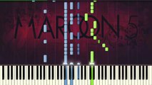 Maroon 5 - Moves Like Jagger (ft. Christina Aguilera) - Piano tutorial (Synthesia)