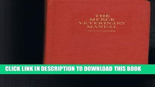 [PDF] The Merck Veterinary Manual: A Handbook of Diagnosis, Therapy, and Disease Prevention and