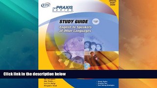 Big Deals  English to Speakers of Other Languages (Praxis Study Guides)  Best Seller Books Best
