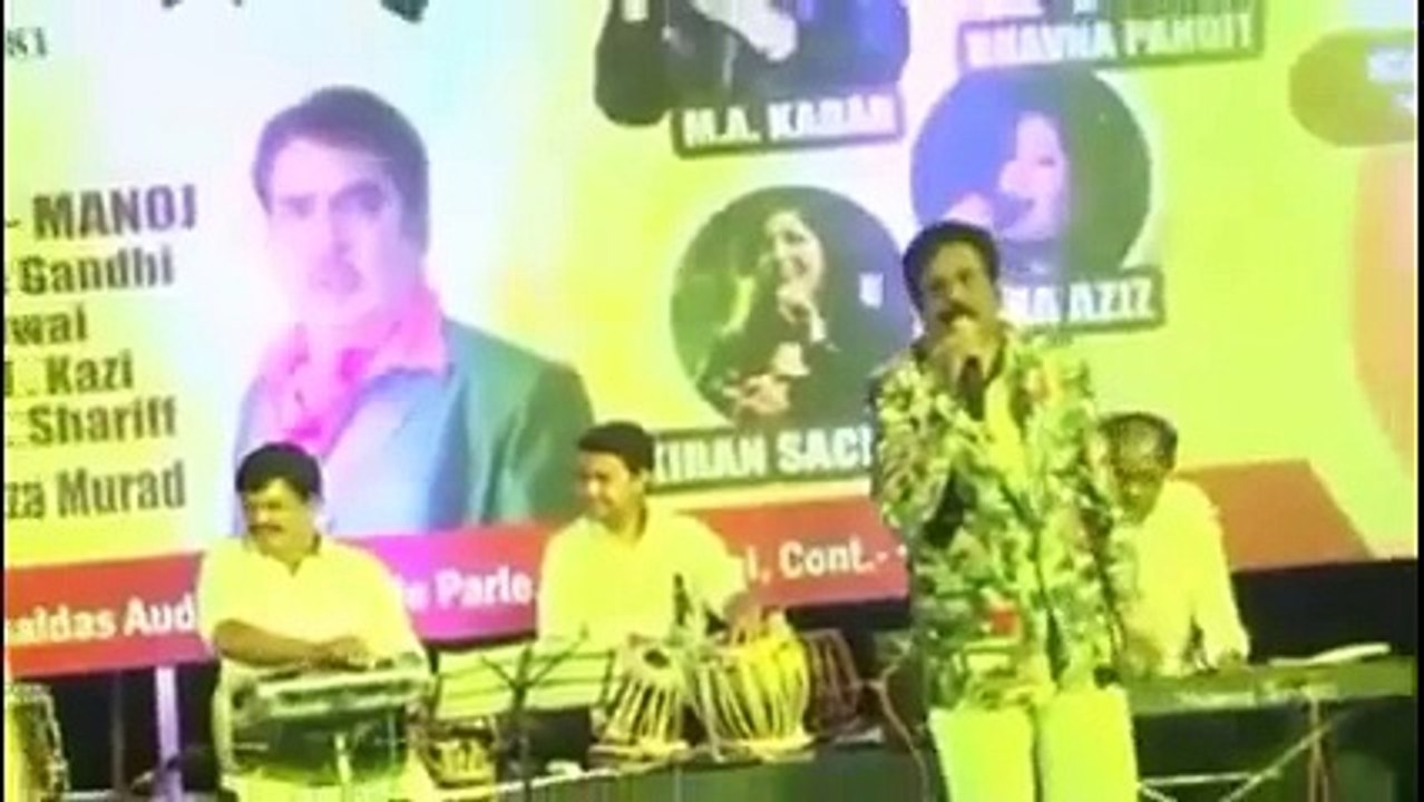 Na Fankar Tujh Sa Mohd Aziz Live 3