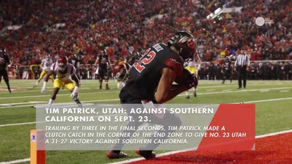 The top 5 catches - so far - in college football this season