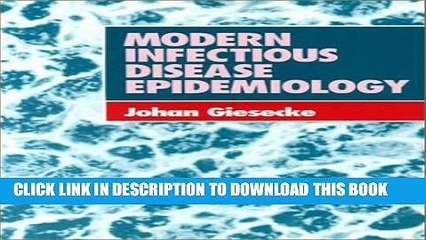 [PDF] Modern Infectious Disease Epidemiology Full Online