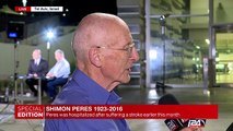 Rafi Walden, Shimon Peres' doctor, talks about Peres