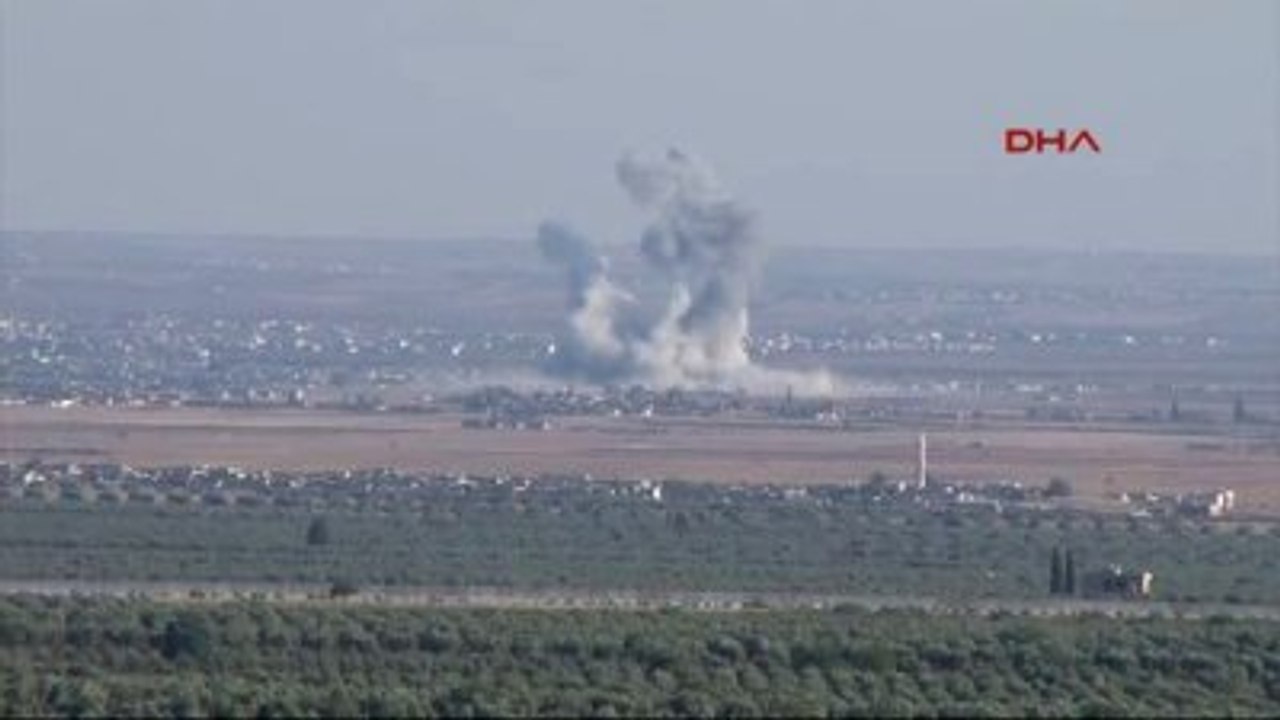 Kilis Suriye'deki Işid Hedefleri Havadan Vuruluyor -1