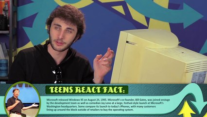 TEENS REACT TO WINDOWS 95