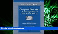 GET PDF  Grad Guides BK5: Engineer/Appld Scis 2007 (Peterson s Graduate Programs in Engineering
