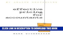 [PDF] Effective Pricing for Accountants: A Practical Guide to Pricing Your Accountancy Services