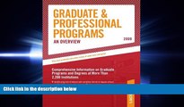 book online  Grad Guides Book 1:  Grad/Prof Progs Overvw 2009 (Peterson s Graduate   Professional
