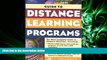 FULL ONLINE  Peterson s Guide to Distance Learning Programs 2001 (Peterson s Guide to Distance