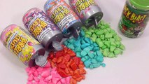 Drinks Gum Toilet Candy, Sour Candy Spray Learn Numbers Counting Play Doh Surprise Eggs Pez