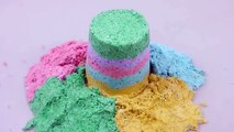 Combine Bottle Slime All the Colors Water Clay Learn Colors Slime Orbeez Hello Kitty