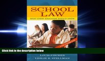 book online  School Law: What Every Educator Should Know, A User-Friendly Guide